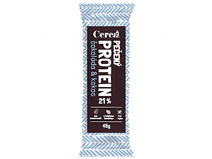 Cerea Pečený protein čokoláda & kokos 45 g