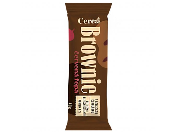 Cerea Brownie Červená řepa 40 g