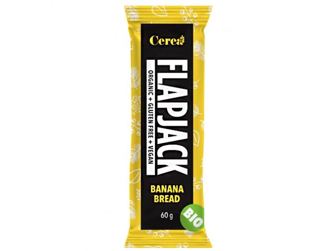 Cerea Bio Flapjack bezlepkový banana bread 60 g