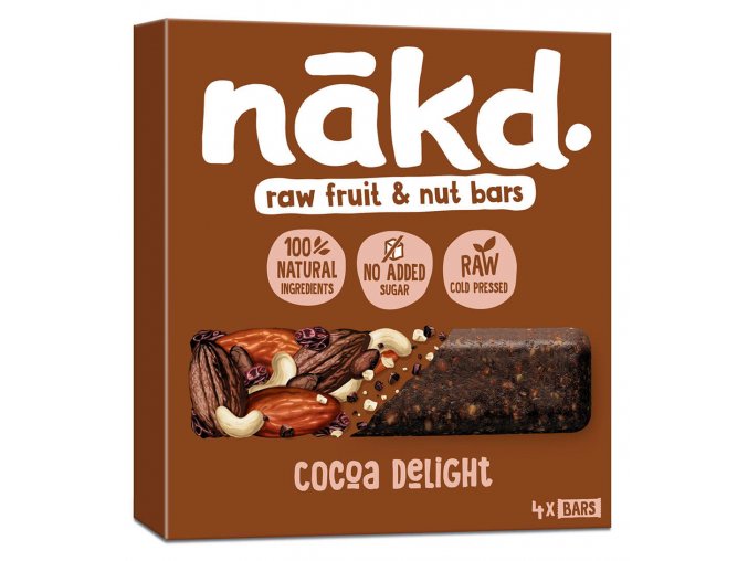 Nakd Cocoa delight 4x 35 g