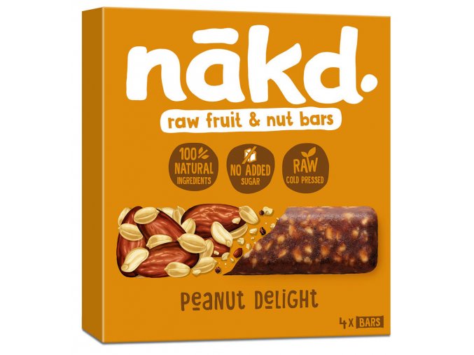 Nakd Peanut delight 4 x 35 g