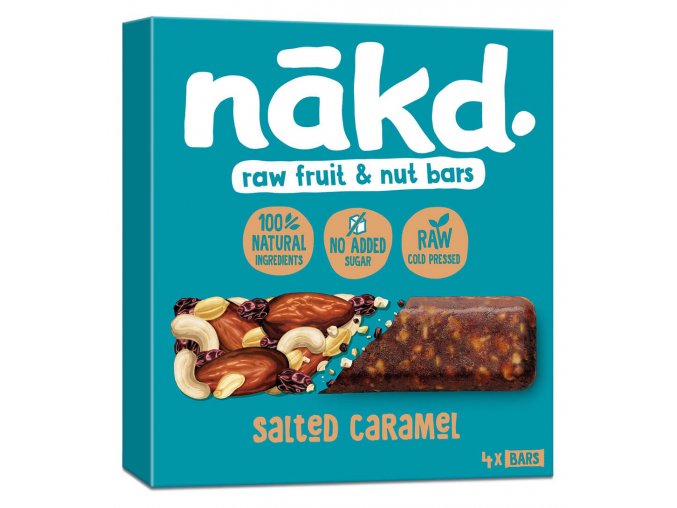 Nakd Salted caramel 4 x 35 g