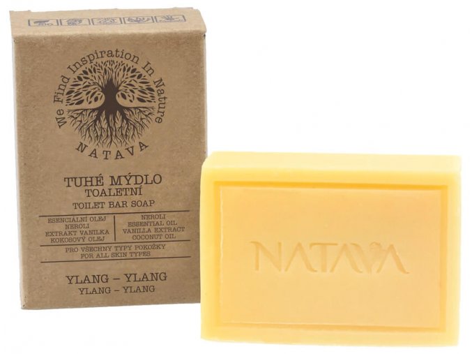 Natava Toaletní tuhé mýdlo Ylang Ylang 100 g