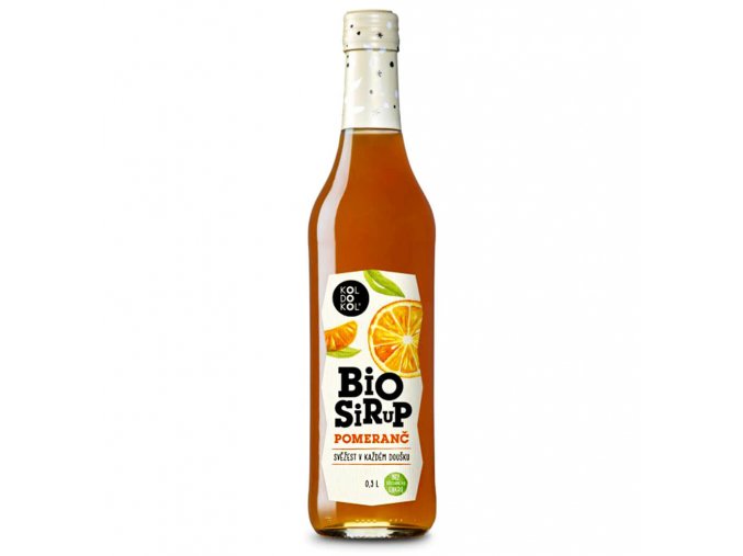 Sirup Pomeranč BIO 500 ml