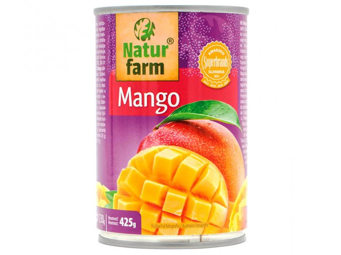 Mango plátky ve sladkém nálevu 425 g