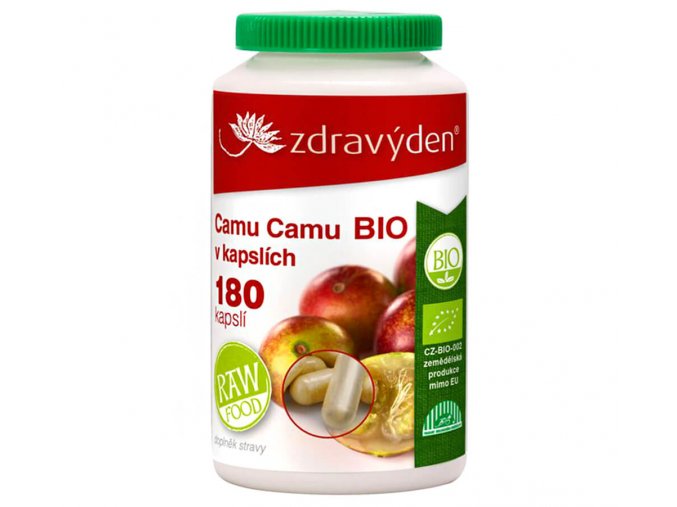 Zdravý den Camu Camu BIO 180 kapslí