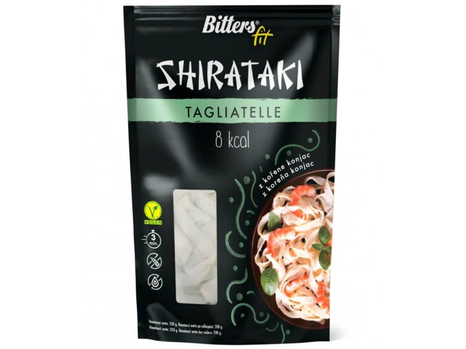 Bitters Shirataki konjakové tagliatelle 320g