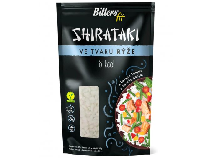 Bitters Shirataki ve tvaru rýže 320g