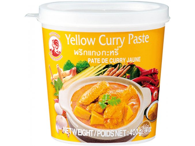 Thajská Kari pasta žlutá 400g