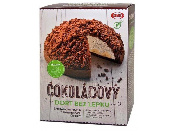 Čokoládový dort bez lepku 430 g