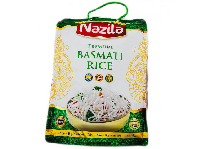 Nazila Premium Sella 1121 Basmati rýže 5 kg