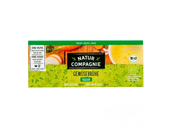 Natur Compagnie Bujon zeleninový klasik 12 kostek BIO 126 g