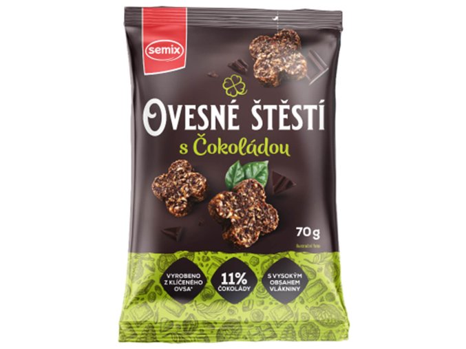 Ovesné štěstí s čokoládou 70 g