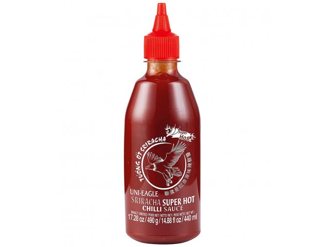 Sriracha Super Hot chilli omáčka UNI EAGLE 490 g