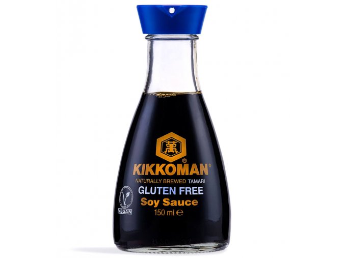 Kikkoman Veganská sójová omáčka Tamari BEZ LEPKU 150 ml