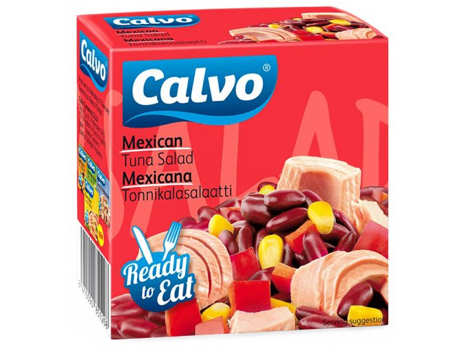 Calvo mexický salát s tuňákem 150 g