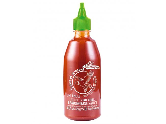 Sriracha chilli omáčka s citronovou trávou 520 g