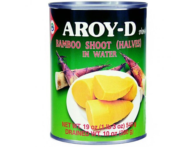 Aroy D Nakládané bambusové půlky 540g