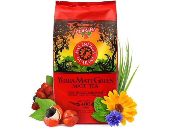 Mate Green Yerba Mas Energia Guarana 400 g