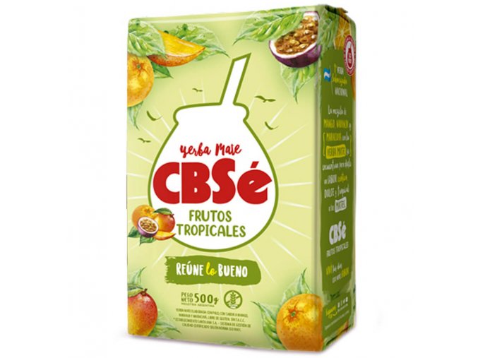 CBSe Yerba Mate Frutos Tropicales 500 g