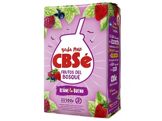 CBSe Yerba Mate Frutos del Bosque 500 g