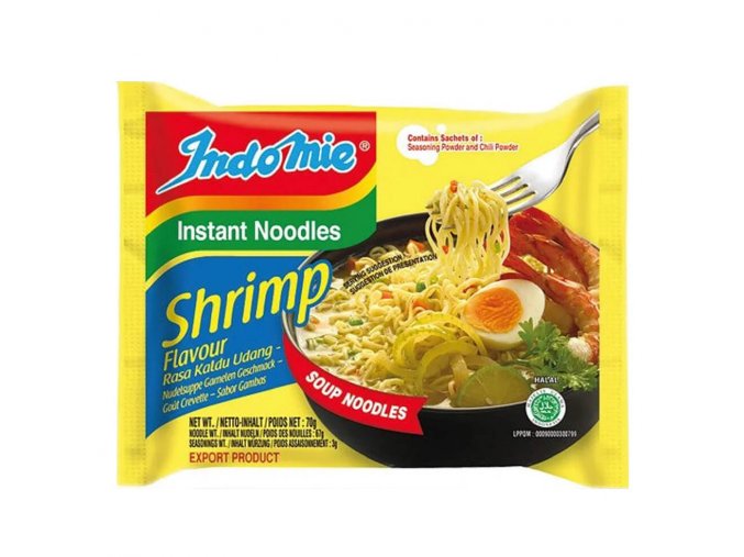 Indomie instantní nudle krevetové 70g