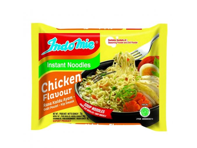 Indomie Instantní nudle s kuřecí příchutí 70 g