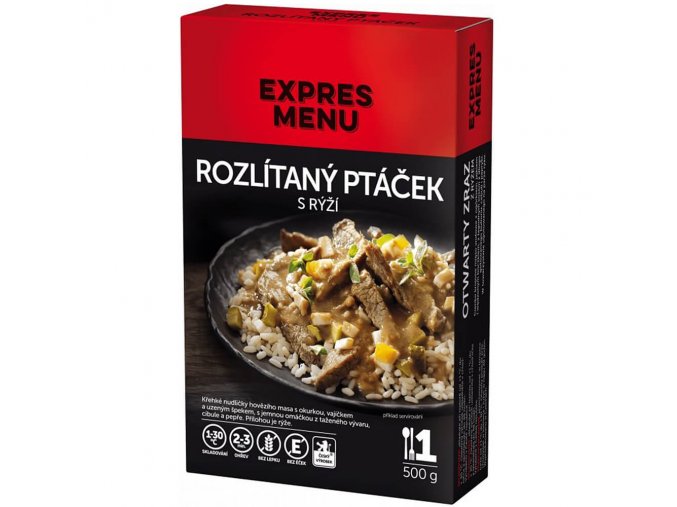 KM Rozlítaný ptáček s rýží 500 g