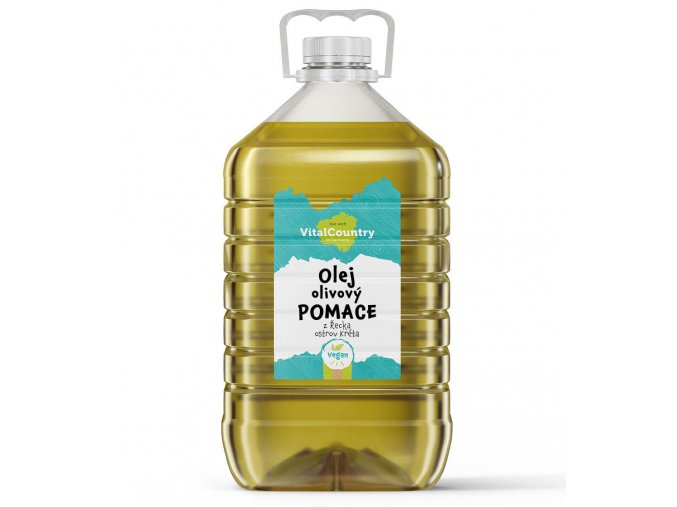 Olivový olej Pomace z Řecka 5000 ml