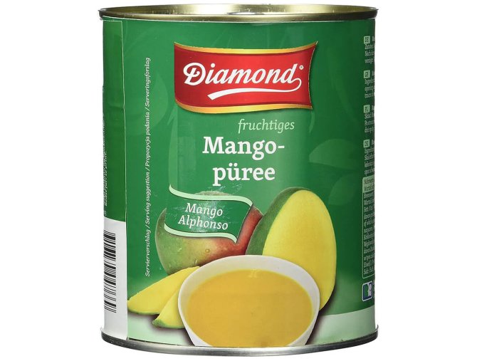 Mangové Pyré Alphonso Mango Pulp 850 g