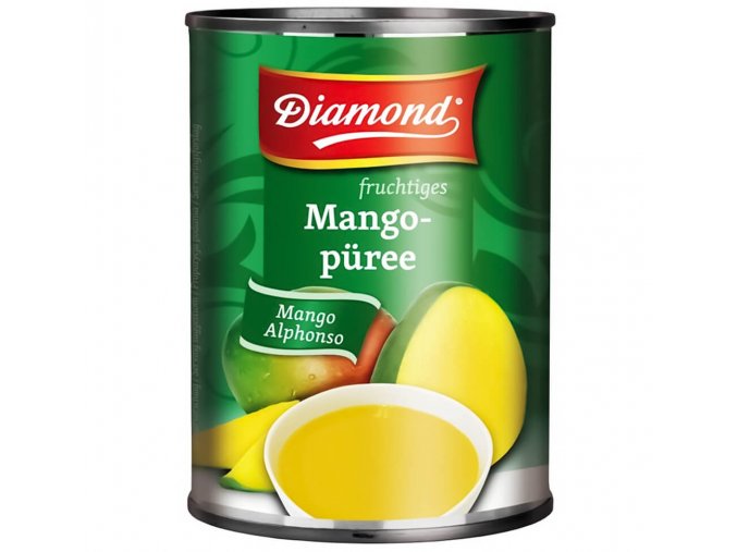 Mangové Pyré Alphonso Mango Pulp 450 g