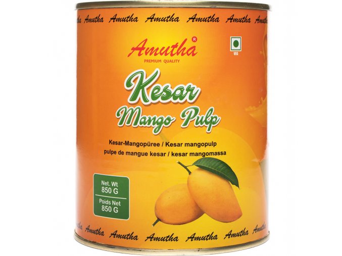 Amutha Mangové Pyré Kesar Mango Pulp 850 g