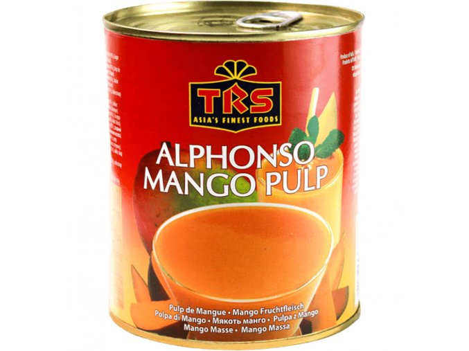 TRS Mangové Pyré Alphonso Mango Pulp 850g