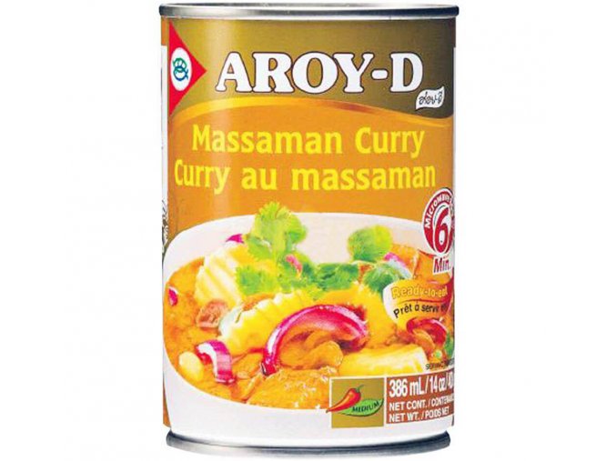 Aroy D Massaman Curry polévka 400g