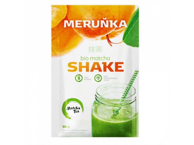 Bio matcha shake meruňka 30g