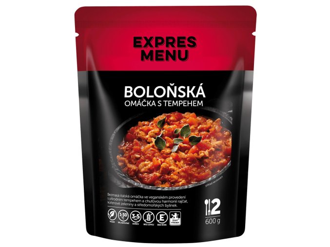 Boloňská omáčka s tempehem 600 g