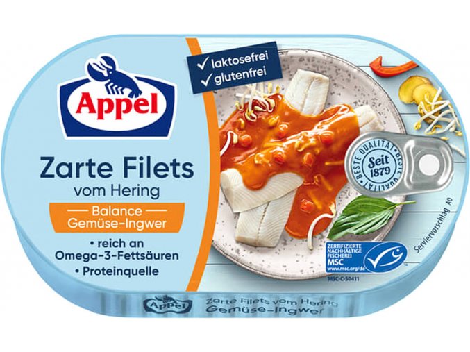 Appel Filety sleďové ve sladko kyselé omáčce se zázvorem 200 g