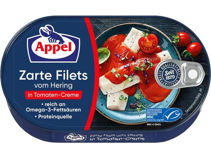 Appel Filety ze sleďů v rajčatové omáčce 200 g