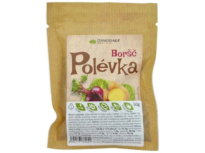 Instantní polévka Boršč 50g