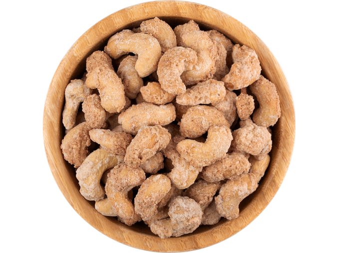 Kešu ořechy v cukru a skořici