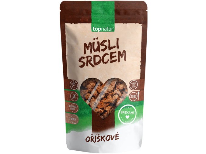Topnatur Müsli srdcem Oříškové 350g