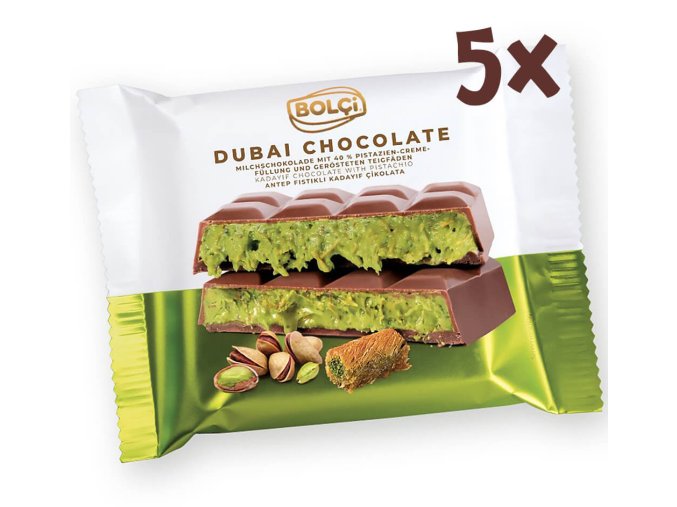 Bolci Dubajská čokoláda 5x