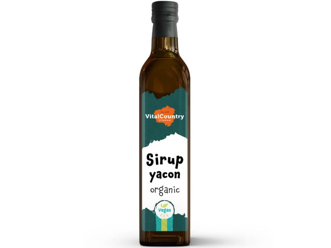 Yaconový sirup BIO 500 ml