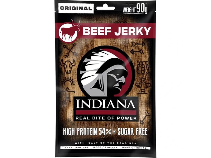 Indiana Beef Jerky Original 90 g