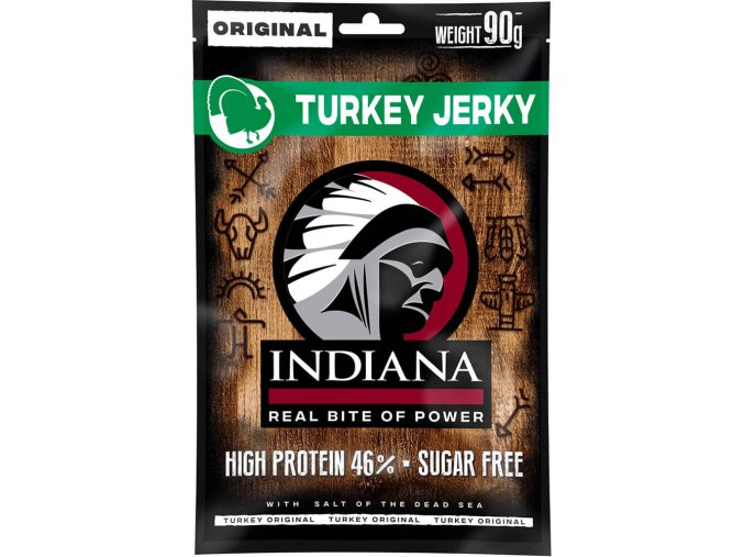 Indiana Turkey Jerky Original 90 g