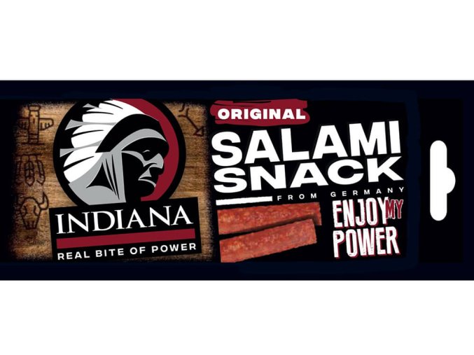 Indiana Salami Snack Original 18 g