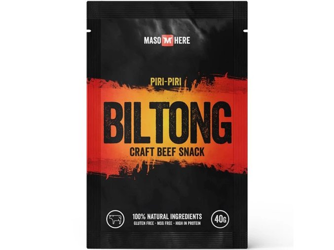 Maso Here Hovězí Biltong Piri Piri 40g