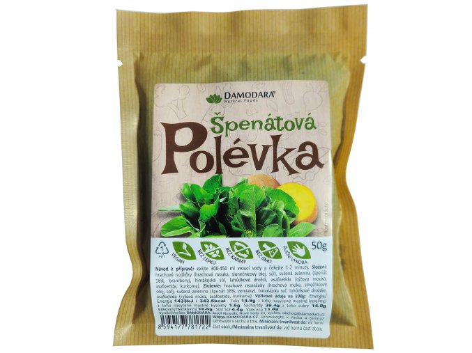 Instantní polévka Špenátová 50g