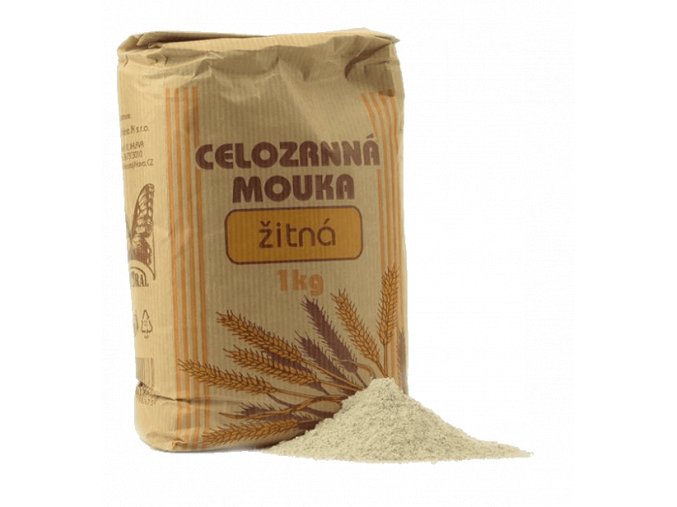 Natural mouka žitná celozrnná 1 kg