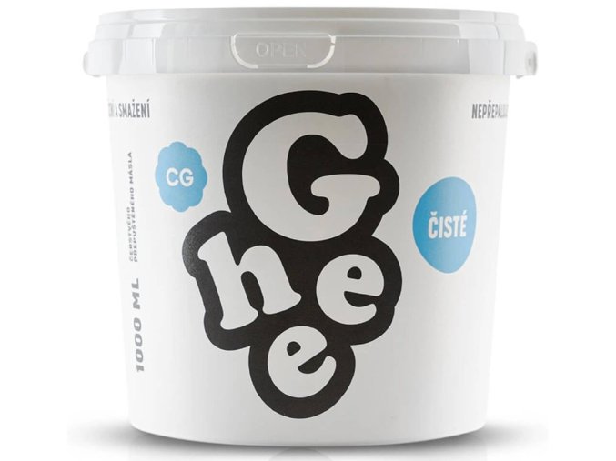 České Ghíčko přepuštěné máslo 1000 ml